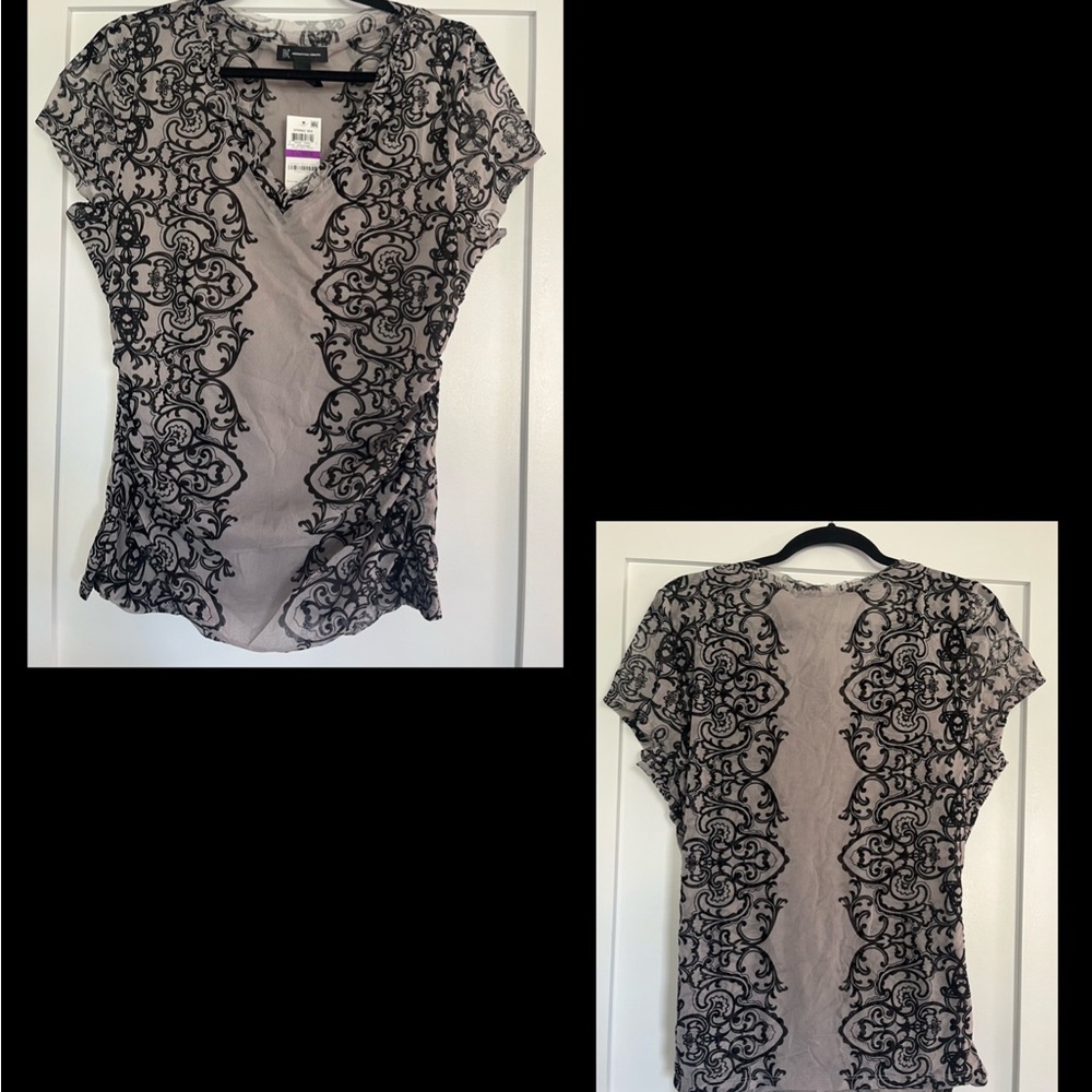 INC International Concepts Ruched Top Size XXL